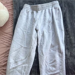 Dynamite womens medium grey sweat pants (worn once, perfect condition)
